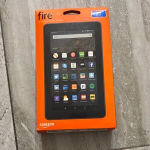Amazon Fire Tablet - Orange and Black